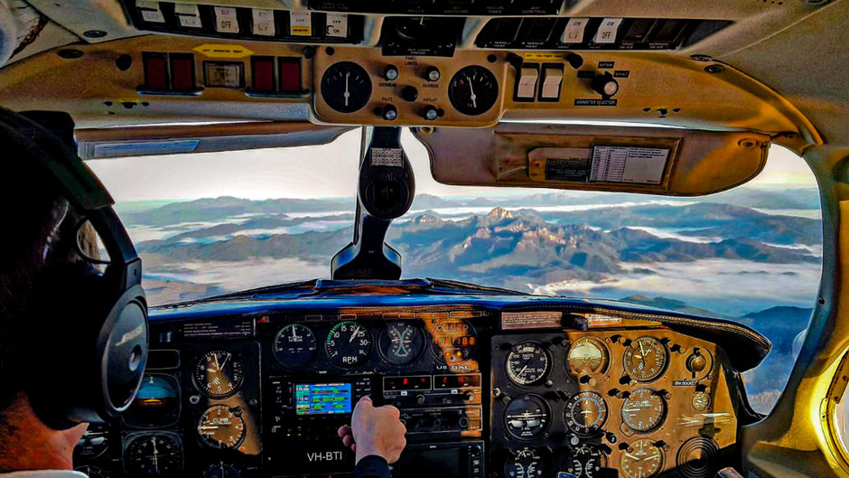 Mit Par Avion Wilderness Tasmania mit dem Kleinflugzeug nach Strahan Tasmanien