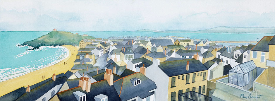 St Ives greeting card