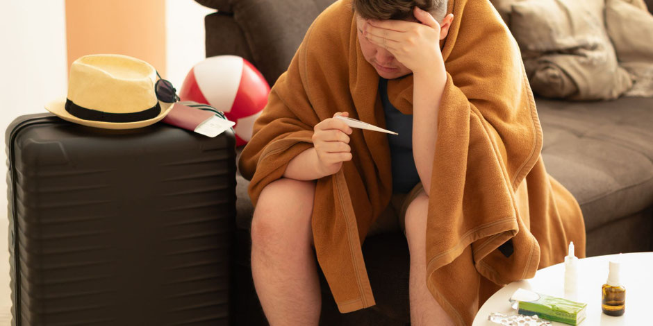 Krankheit kurz vor Reisebeginn kann hohe Stornokosten verursachen