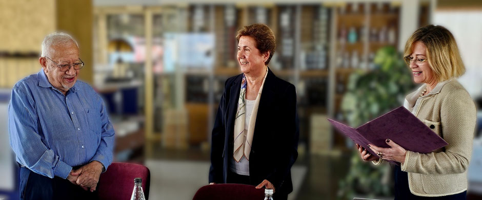 L-R: A Behnam, M Faghfouri, A Vassallo