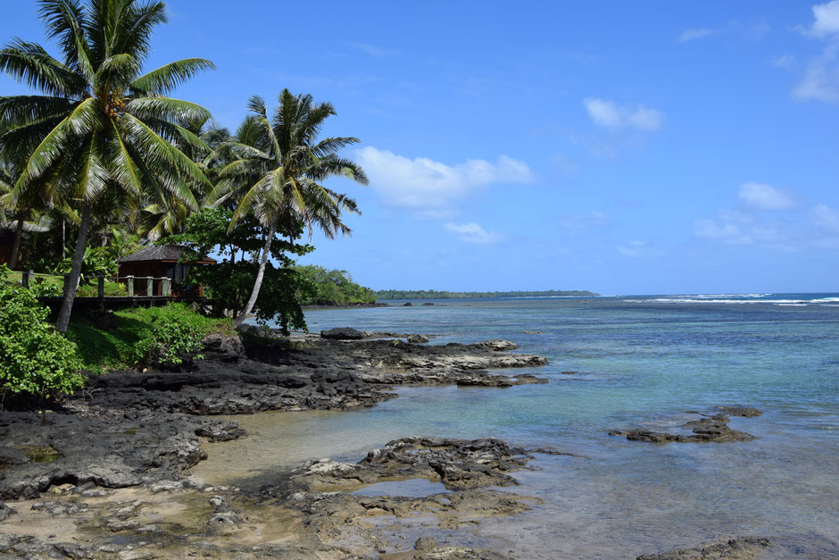 Bild: Strand in Samoa