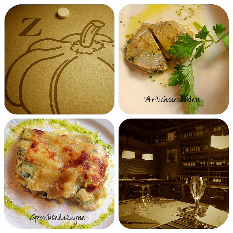 Restaurant "La Zucca" in Venedig