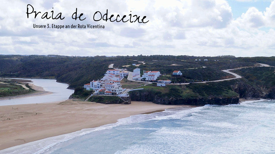 Praia de Odeceixe: Etappe 3 unserer Wanderung an der Rota Vicentina