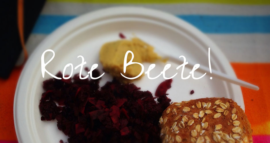 Rote Beete Salat mit Kokos