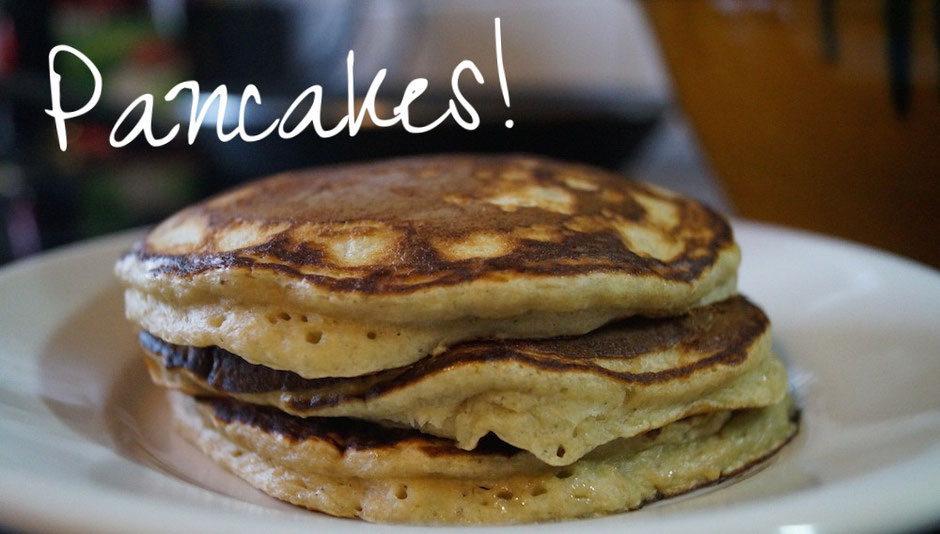 Bananen-Hafer-Pancakes