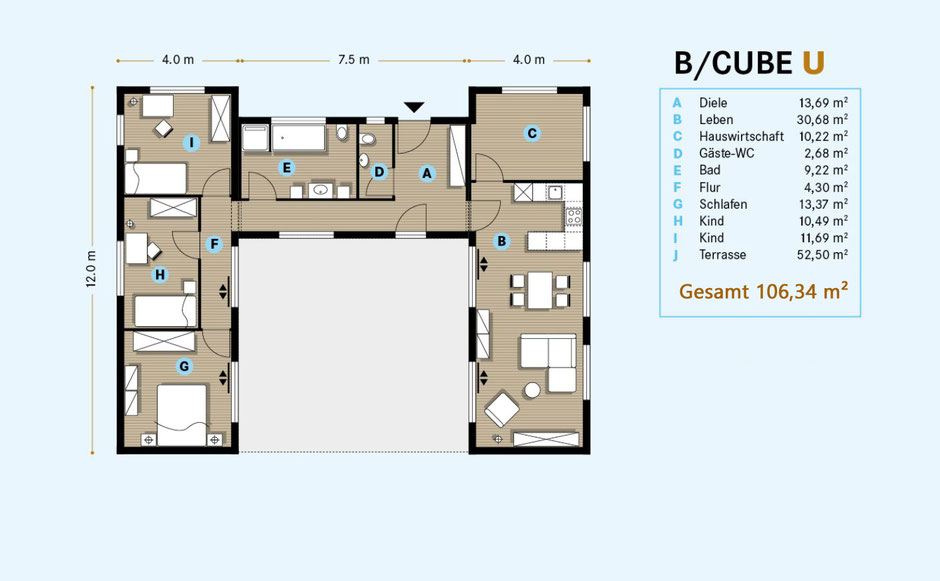 Modulhaus B/CUBE CUBE BCUBE Massivhaus Holzhaus Magnumboard OSB Minihaus Bauhaus Holzkonstruktion Tiny House Wood modern massiv swisskrono swiss krono balazs zimmerei thomas dieter florian ballasch bolasch balasch balasz maxi compact large standard U