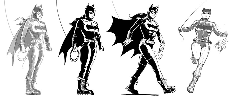 Studien Batgirl | Studies of Batgirl
