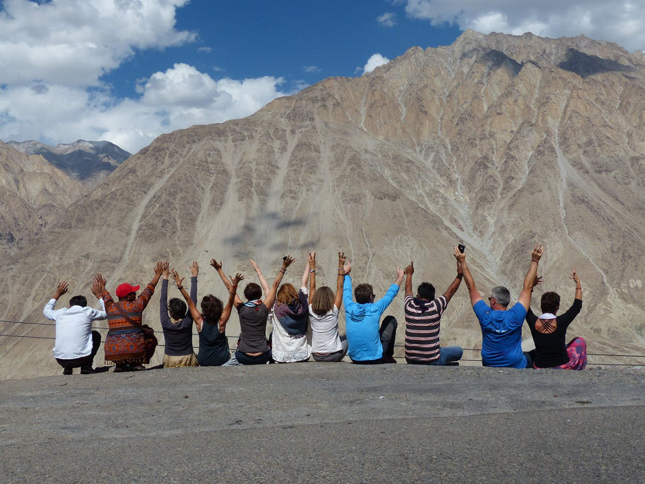 Jyoti-yogi au Ladakh, yoga et méditation, août 2017