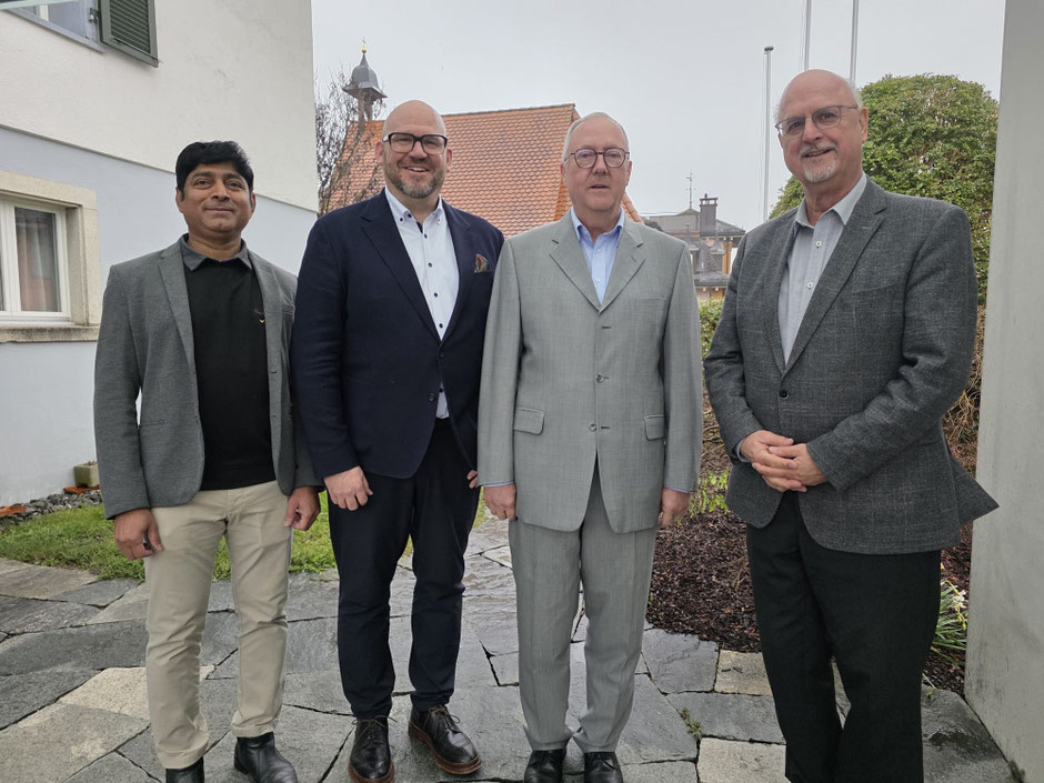 P. Kiran Gottipati, P. Andy Givel, P. Adrian Willi, P. Erich Schädler