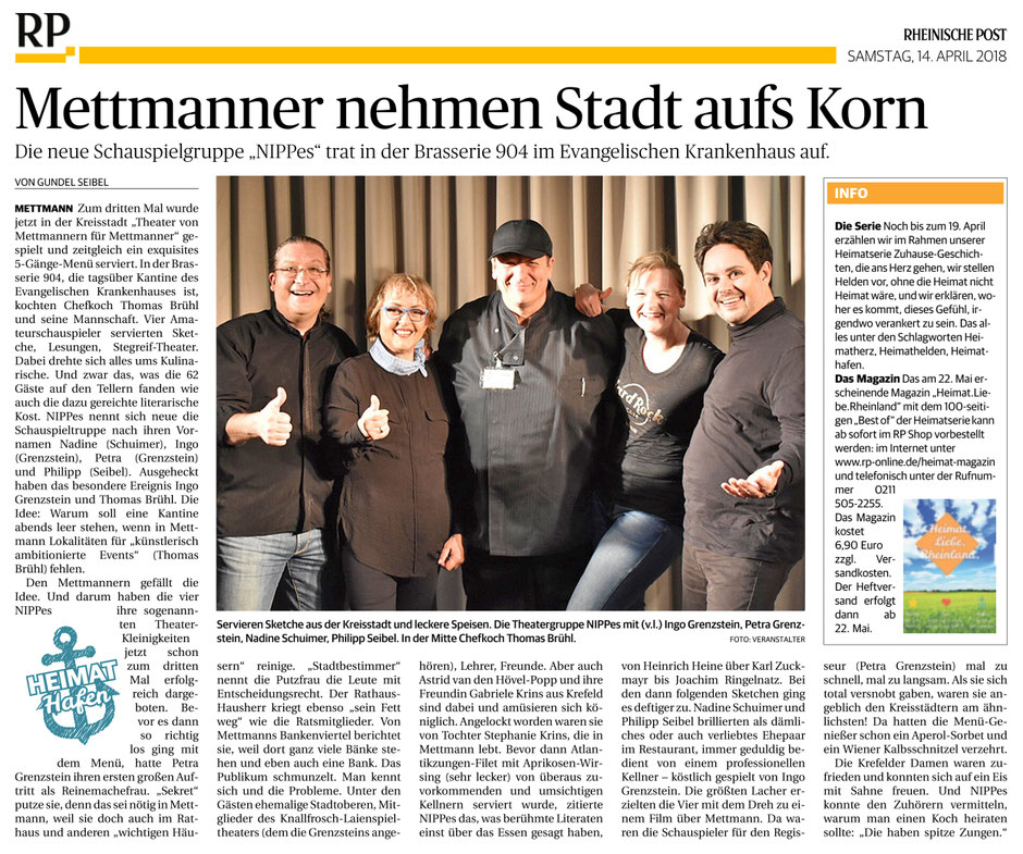 Mettmanner NIPPes nehmen Stadt aufs Korn