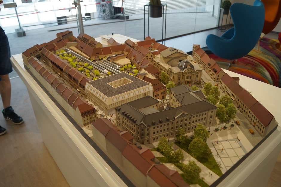 Miniatur Modell des Flair Fürth
