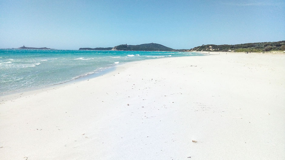 Пляж Джунко. Вилласимиус. Giunco Beach_ Villasimius_ Sardinia