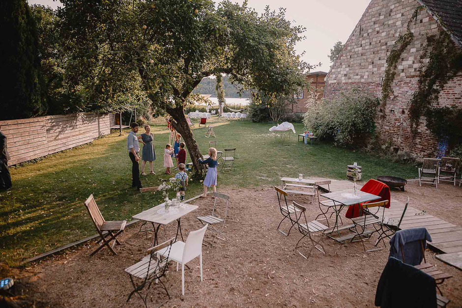 Terrasse Haus am Bauernsee in Dobbrikow
