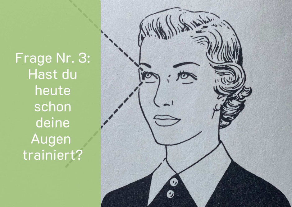Trockene Augen, die beim Bewegen schmerzen 5 Elemente Ernährung Hilfe aus der TCM www.jeder