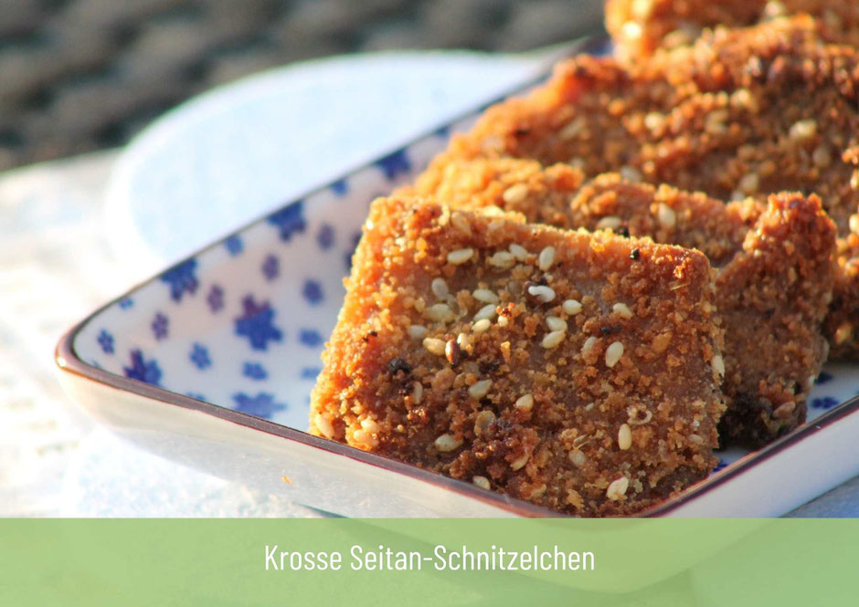 TCM Klassiker für Hitzköpfe - Krosse vegane Seitan-Schnitzelchen