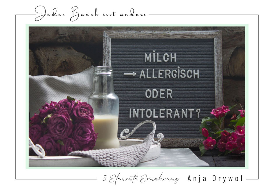 Milch – Bist du allergisch oder intolerant? Ich erkläre dir den Unterschied.