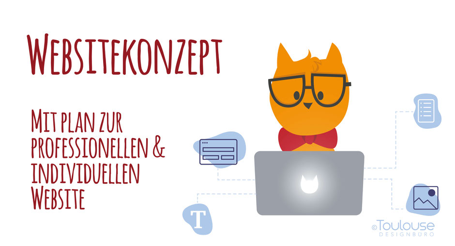 Websitekonzept - Farbkonzept, Schriftkonzept, Designkonzept im Toulouse Designbüro Business Blog