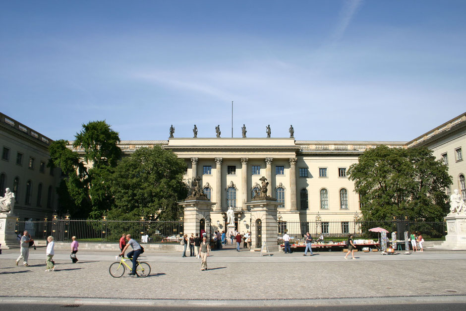 Die Humboldt-Universität zu Berlin von außen