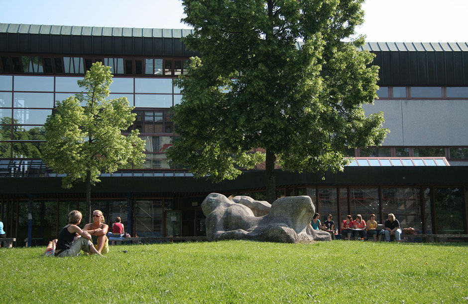 Die pädagogische Hochschule Weingarten von außen