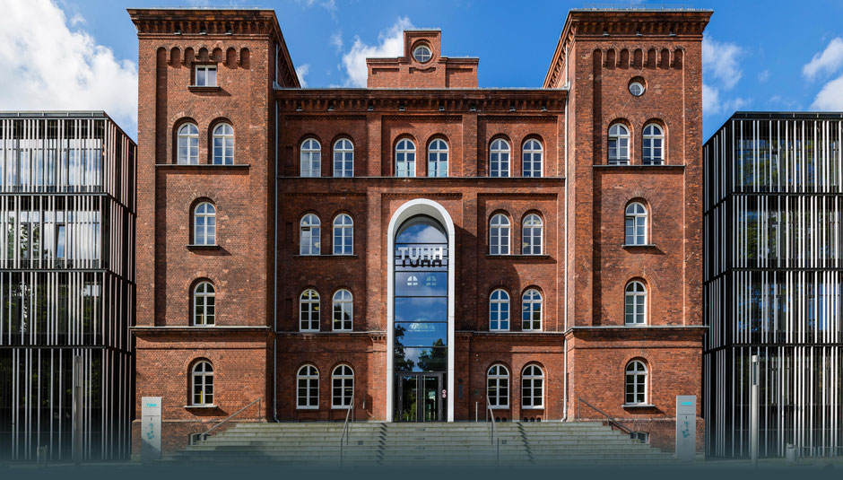 Die technische Universität Hamburg von außen