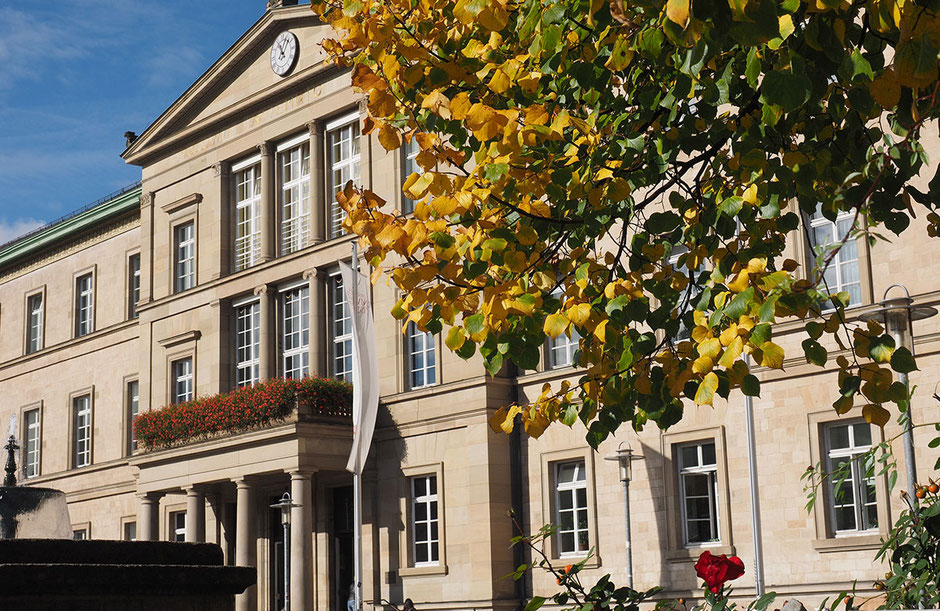 Die Eberhard-Karls-Universität Tübingen von außen