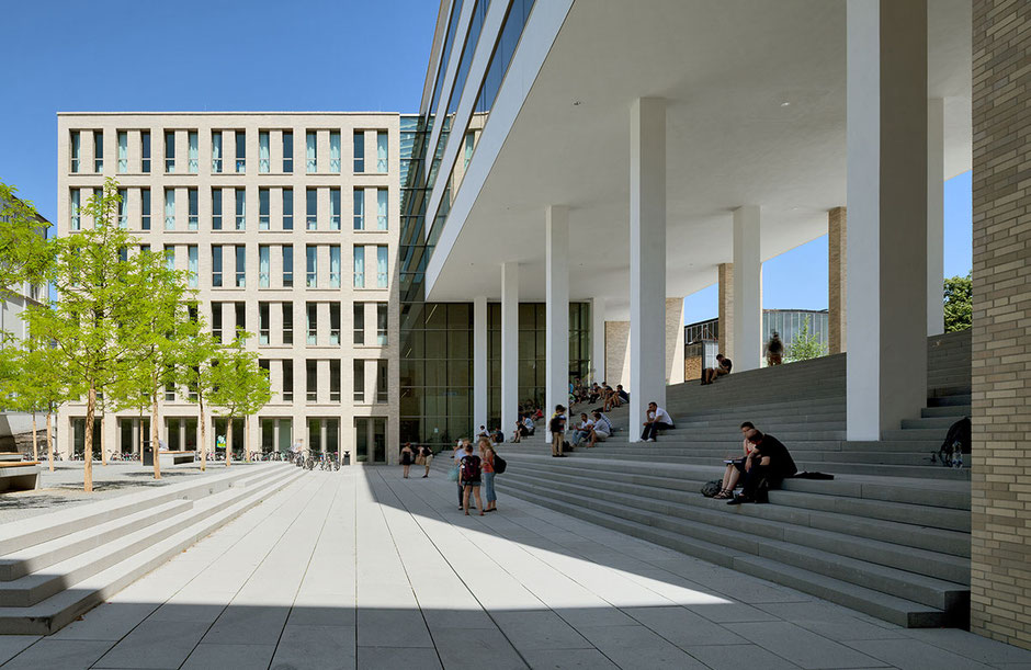 die technische Universität Darmstadt von außen