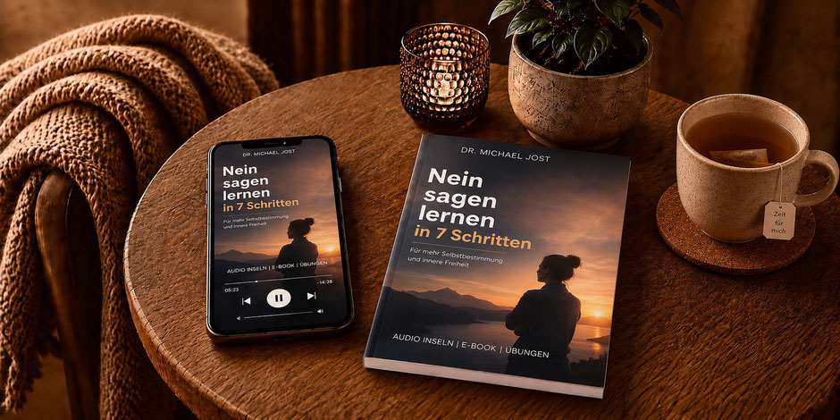 Startseite loslassen lernen online Doktor Michael Jost, Self Care Pakete Audio E-Book Übung loslassenlernen-online.de