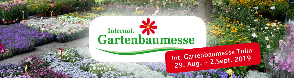 JUST Gartenbaumesse vom 29. Aug - 2.Sept.