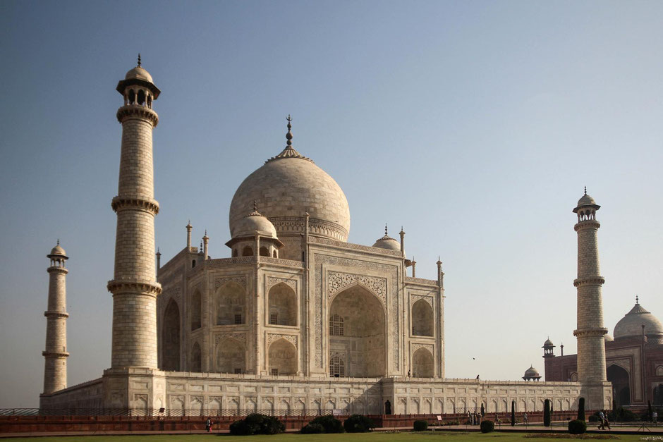 Taj Mahal von der anderen Seite