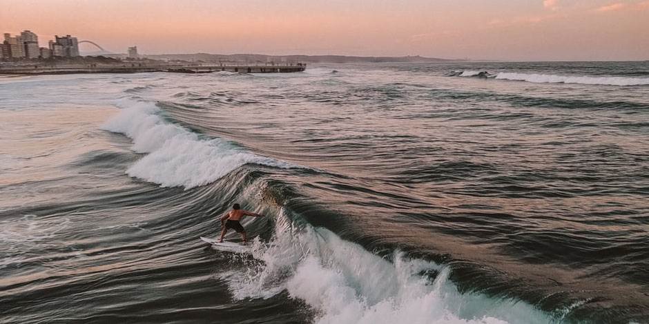 Durban Sehenswürdigkeiten: Golden Mile Beach