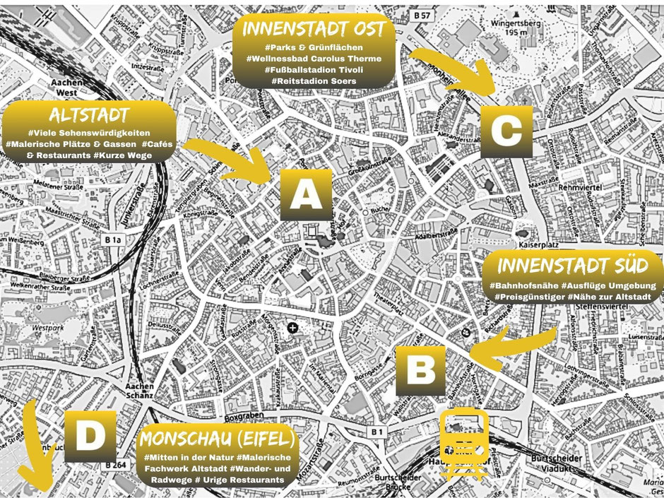 Wo übernachten in Aachen? Hotel Empfehlung & Unterkunft Tipps