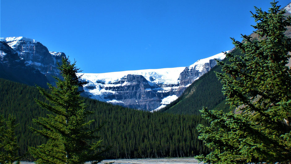 Rocky Mountains Kanada Fahrt auf dem Icefield Parkway