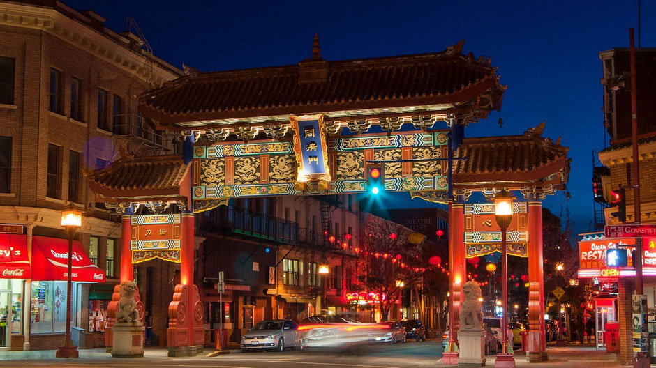 Victoria Vancouver Island Sehenswürdigkeiten Chinatown