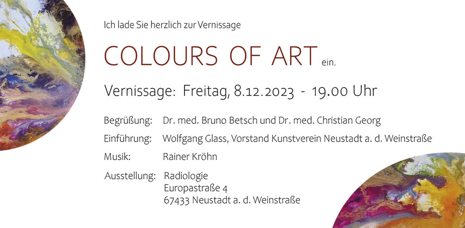 Vernissage Claudia Böheim - Colour of Art - Neustadt/Weinstraße