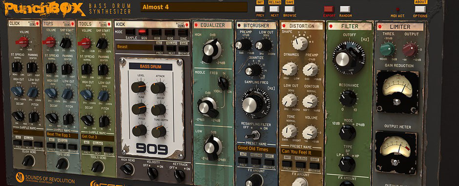 Electronic music Kick drums