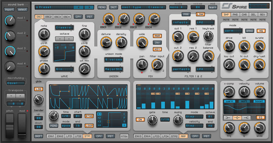 best techno plugin spire