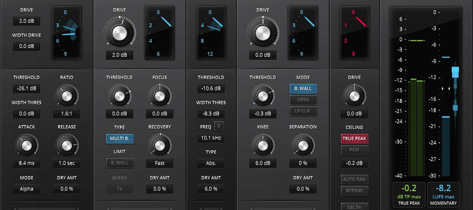 True Peak Limiter for Mastering