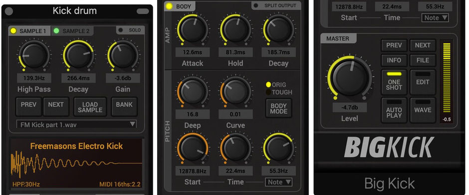 Techno Kick - Drums for electronic music