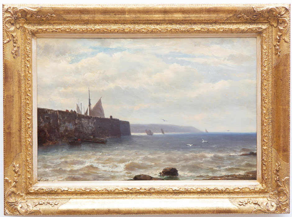 te_koop_aangeboden_een_marine_schilderij_van_de_schilder_louis_meijer_1809-1866