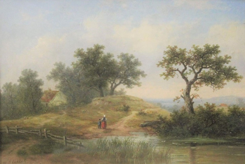 te_koop_aangeboden_een_schilderij_van_de_nederlandse_kunstschilder_hendrik_pieter_koekkoek_1843-1927