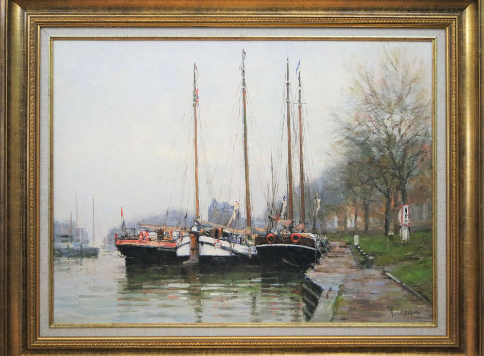 te_koop_aangeboden_een_schilderij_van_de_nederlandse_kunstschilder_frits_johan_goosen_1943