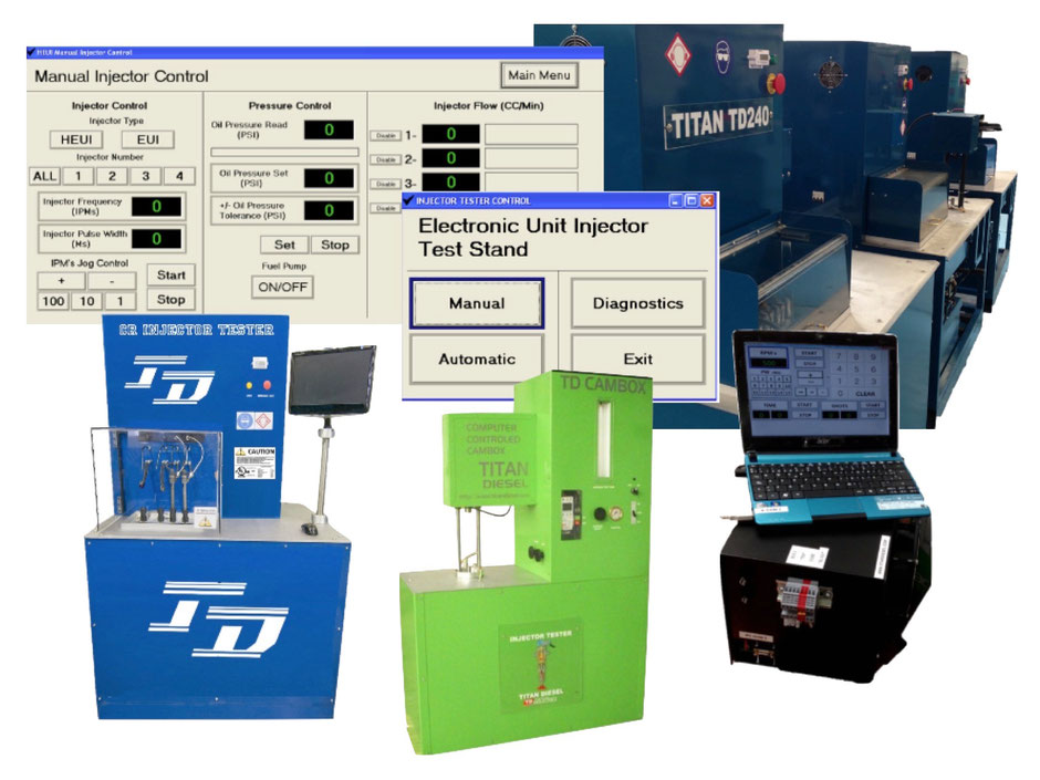 Test Equipment TITAN DIESEL FUEL INJECTION PRODUCTS