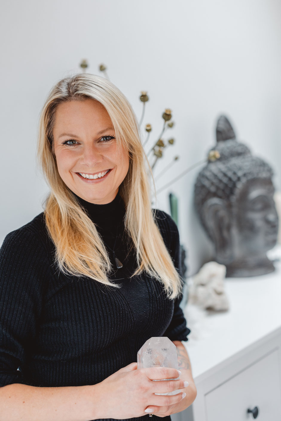 Simone Nickel-Berkel, Reiki-Lehrerin und Coach – begleitet Menschen achtsam auf ihrem Weg zurück zu sich.