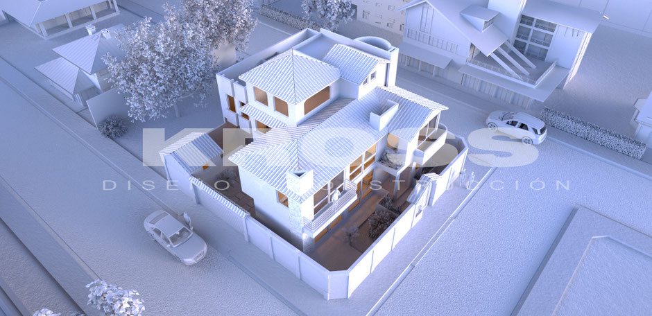 Octane render arquitectura