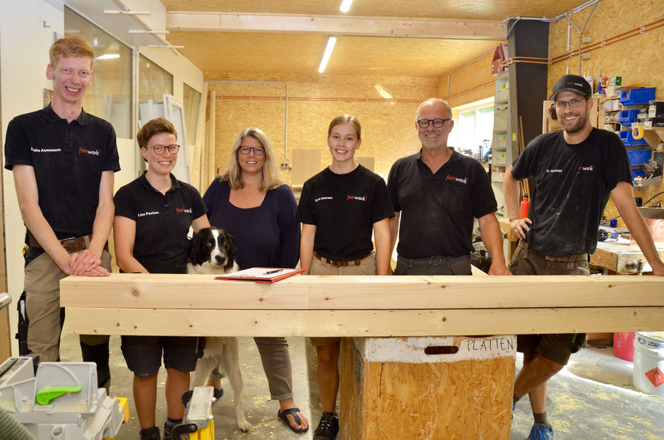 Teamfoto feinwerk © Raina Bossert