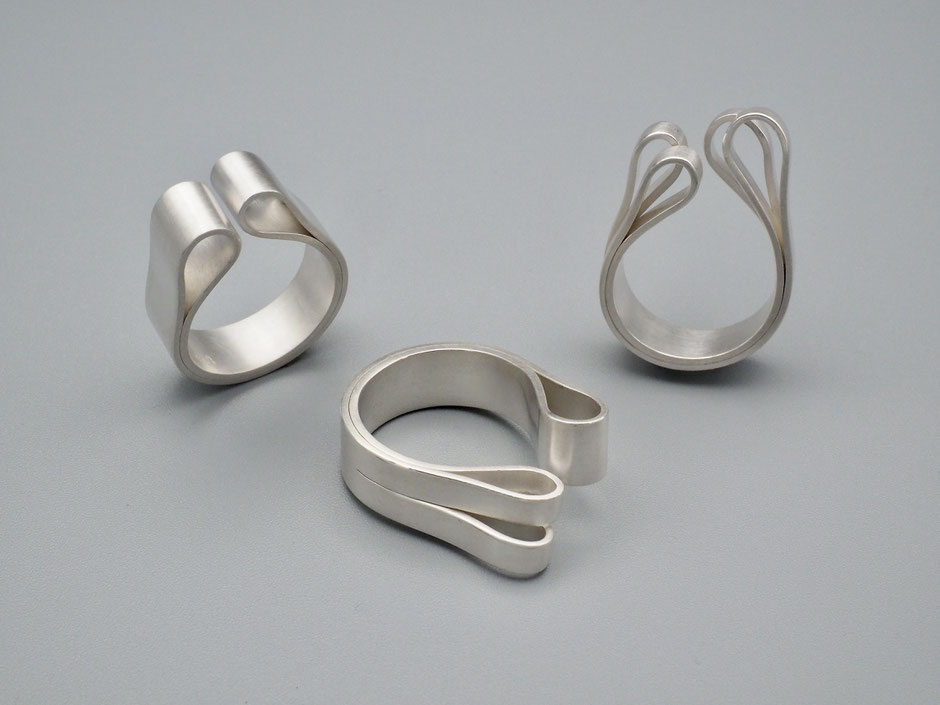 Ringserie Looping - Silber