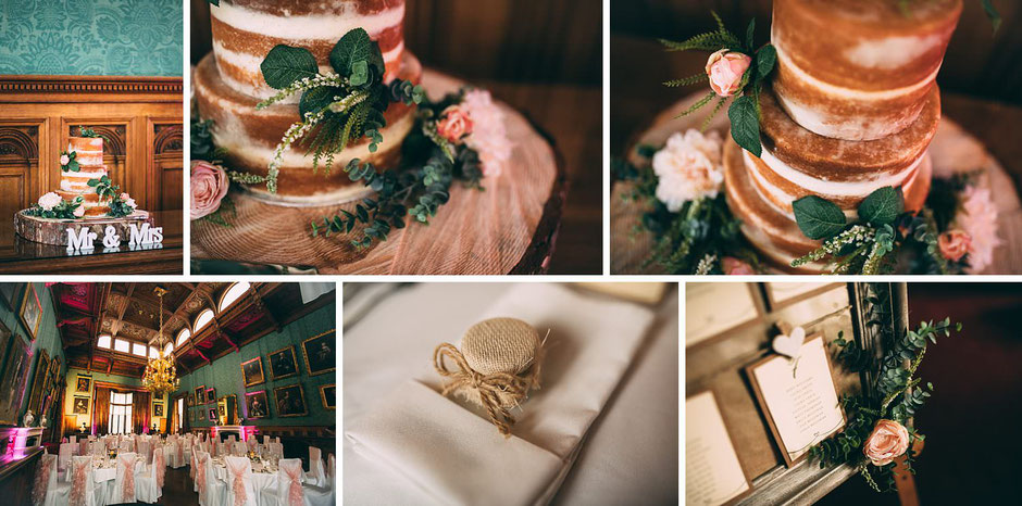 detail photographs from a Knowsley Hall wedding