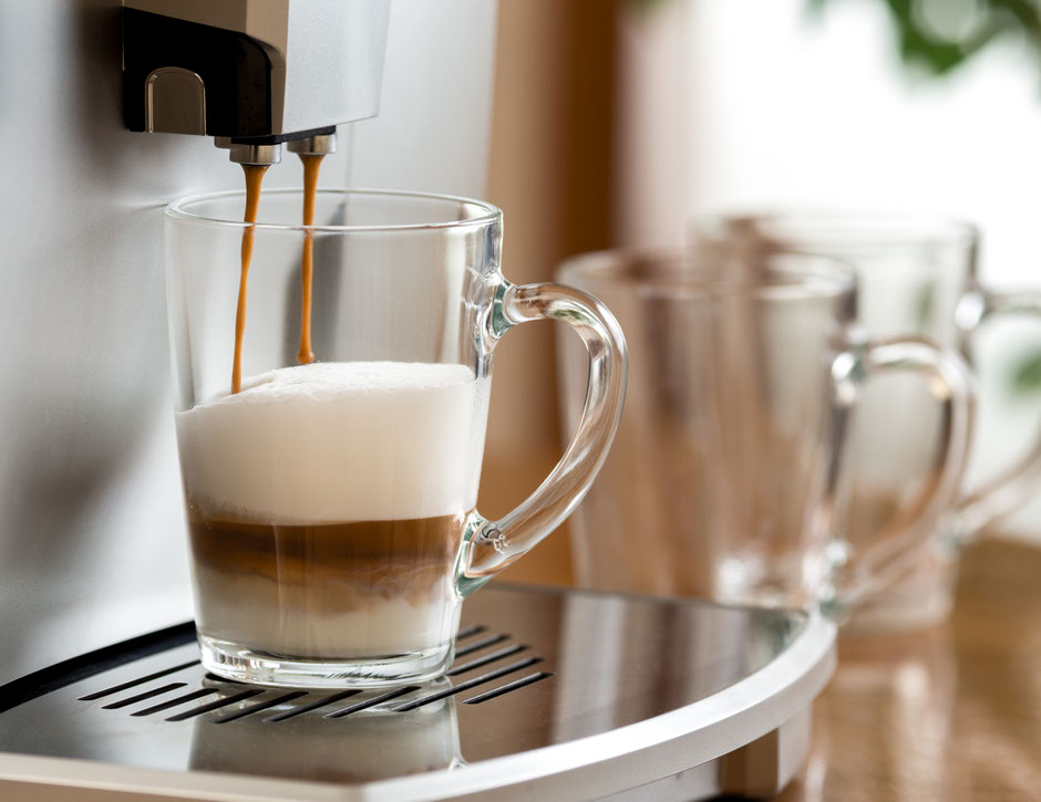 Kaffeevollautomat mit Cappuccino