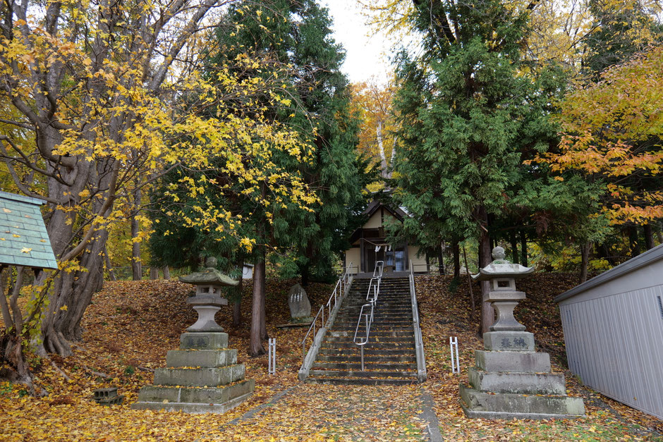 秋の藻岩神社