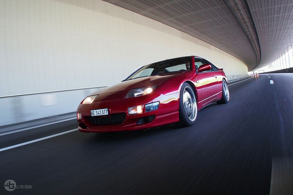 300zx Rolling Shot, Photography by J.G. Pixel Couture